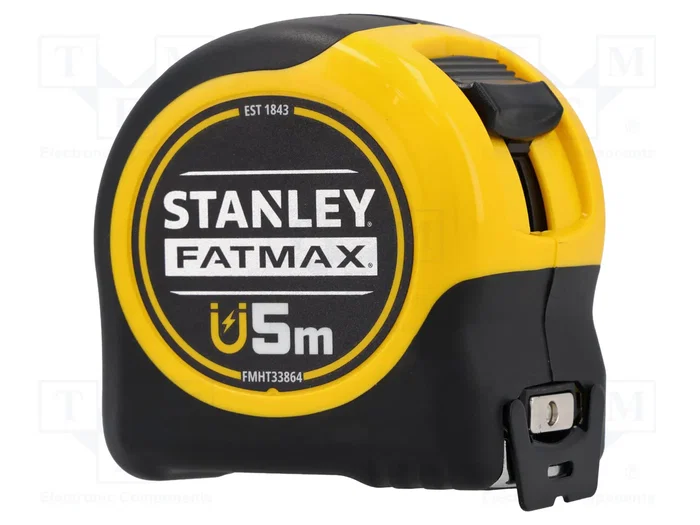 Stanley Flexómetro Magnético con Gancho de 5 m x 32 mm
