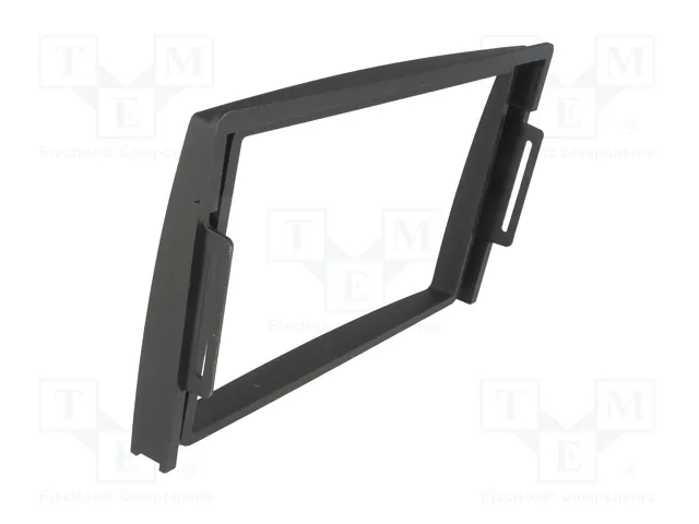 METRA Bastidor de montaje de radio para Mazda MPV 2000-2006, 2 DIN, Negro