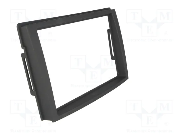 METRA Bastidor de montaje de radio para Mazda MPV 2000-2006, 2 DIN, Negro