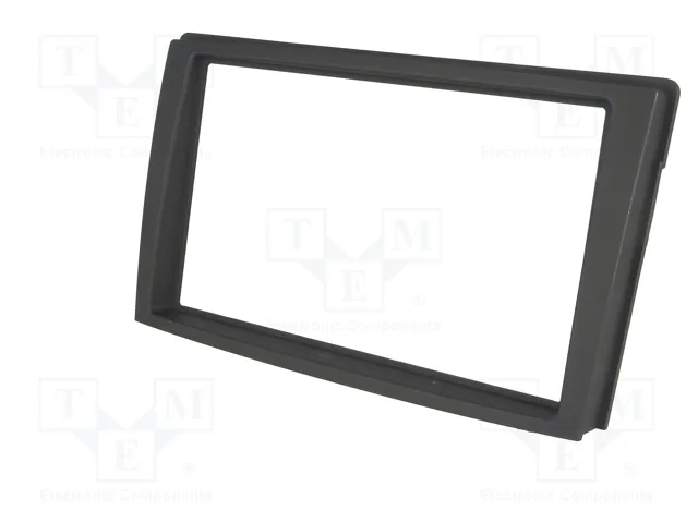 METRA Bastidor de montaje de radio para Mazda MPV 2000-2006, 2 DIN, Negro