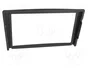 METRA Bastidor de montaje de radio para Mazda MPV 2000-2006, 2 DIN, Negro
