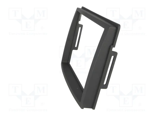 METRA Bastidor de montaje de radio para Mazda MPV 2000-2006, 2 DIN, Negro