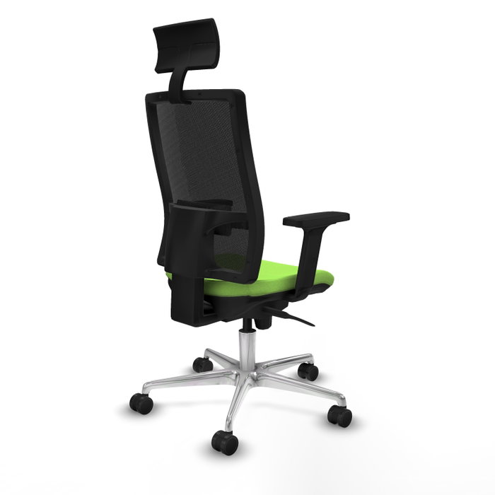 PIQUERAS Y CRESPO Silla de oficina Horna con mecanismo Sincro, Pistacho y Negro PIQUERAS Y CRESPO Silla de oficina Horna con mecanismo Sincro, Pistacho y Negro