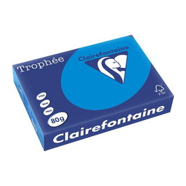 Clairefontaine Trophée Papel de impresión Azul karibischblau A4 80 g/m² 500 hojas