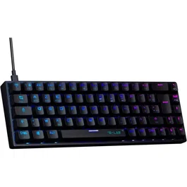 The G-Lab THE3760162051872 Teclado Mecánico para Gaming con Cable RGB Interruptor Rojo Negro