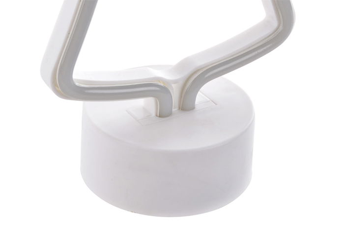 DKD Home Decor Figura Angel Decoracion Luminosa Navidad Tradicional Blanco Led Pp 8 x 29.5 x 23.5 cm