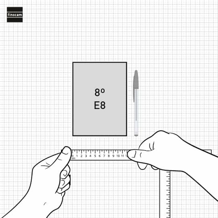 FINOCAM Agenda Escolar Cool 2025-26 Espiral Tapa Extradura Negro 120x164mm 8º