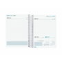 FINOCAM Agenda Escolar Cool 2025-26 Espiral Tapa Extradura Negro 120x164mm 8º