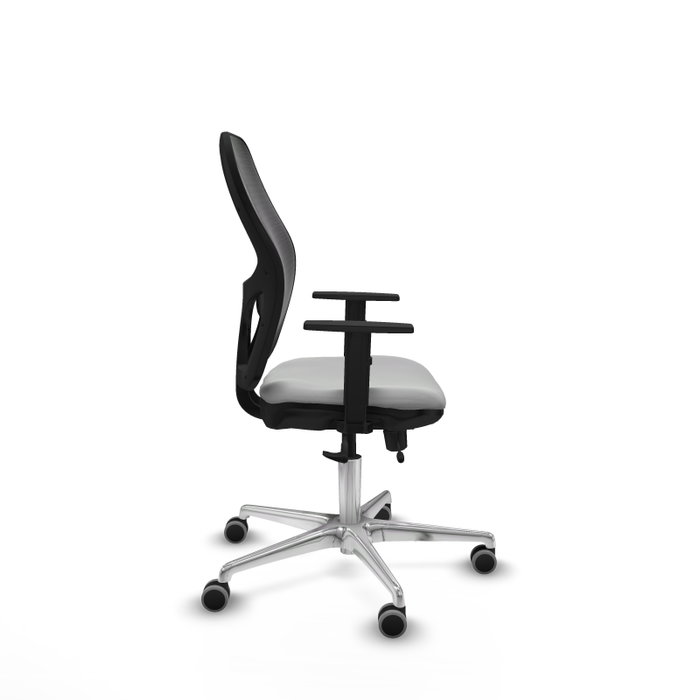 PIQUERAS Y CRESPO Silla de oficina Jorquera con mecanismo Sincro/Traslack Gris claro PIQUERAS Y CRESPO Silla de oficina Jorquera con mecanismo Sincro/Traslack Gris claro