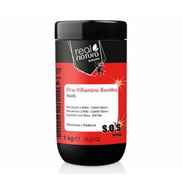 Real Natura Máscara Sem Sal Pro-Vitamina Bomba 1kg