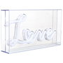 Home Deco Factory Lámpara LED Neon USB Love - Decoración Acrílica con Efecto Neon - Colección Neon