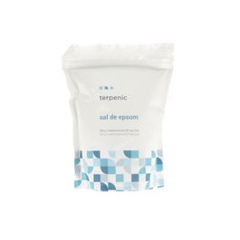 Terpenic Sal De Epsom 500Gr. Sulfato De Magnesio Para Baños Y Peeling Corporal
