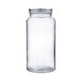 Quid Tarro Vidrio Tape Metal Renova 1400 mL (12 Unidades)