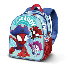 Karactermania Mochila Spiderman 3D Elite Pirates Azul