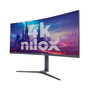 Nilox NXM344KD11 Monitor Curvo Gaming de 34 Pulgadas, UltraWide UWQHD 3440 x 1440, 144 Hz, 1 ms, MVA, 2xHDMI, 2xDP, Altavoces