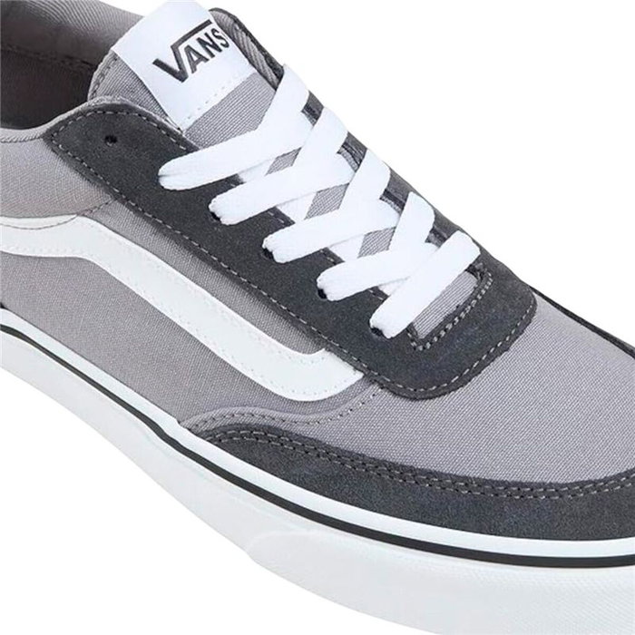 Zapatillas Deportivas Hombre Vans Brooklyn Ls Tonl Gris claro