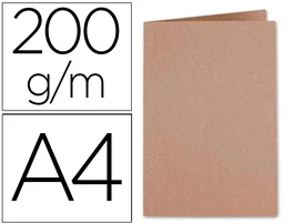 Liderpapel Subcarpeta DIN A4 Kraft 200g/m2 Color Natural