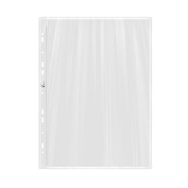 Funda Multitaladro Forofis Pp 100Μ Liso A4 11 Tal.Rfzo. Paquete De 100