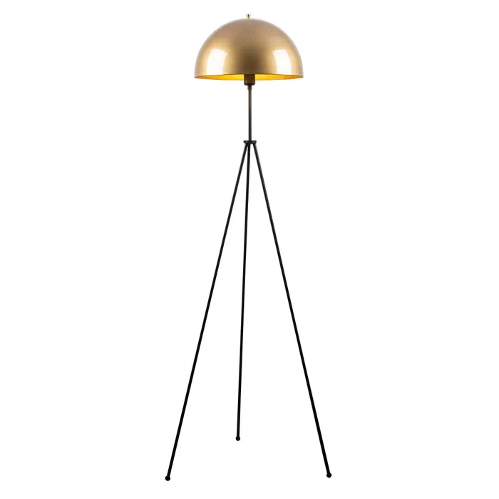 Lámpara de Suelo Orel Can NT-113 Oro/Negro Moderna 1xE27 Sin Bombilla [OPV-521SHN1528]