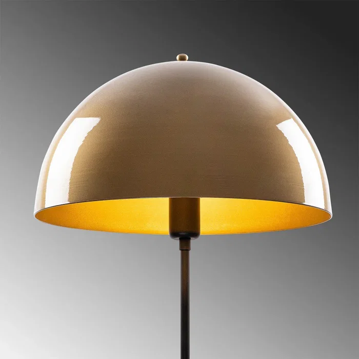Lámpara de Suelo Orel Can NT-113 Oro/Negro Moderna 1xE27 Sin Bombilla [OPV-521SHN1528]