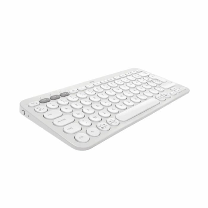 Logitech Pebble Keys 2 M380s Teclado Inalámbrico Bluetooth Blanco con Botón Easy-Switch Logitech Pebble Keys 2 M380s Teclado Inalámbrico Bluetooth Blanco con Botón Easy-Switch