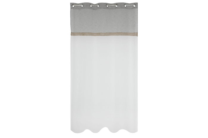 DKD Home Decor Cortina Shabby Bicolor 260 x 140 cm (2 Unidades) DKD Home Decor Cortina Shabby Bicolor 260 x 140 cm (2 Unidades)