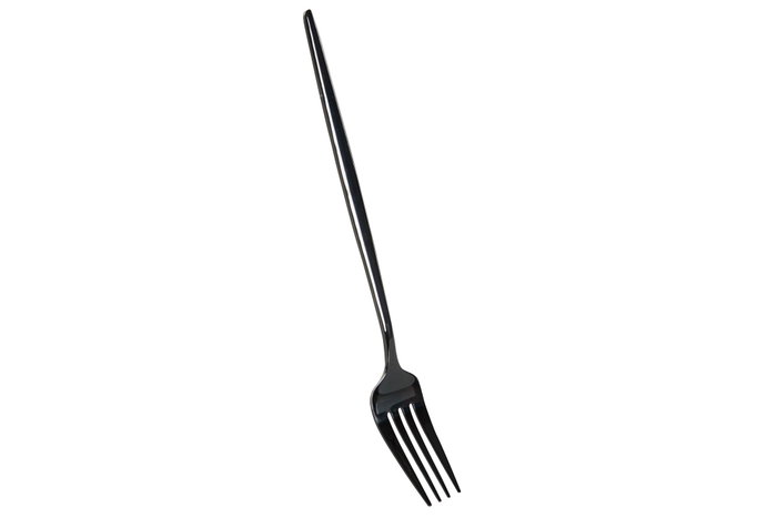 DKD Home Decor Juego de Cubertería Chic 20 Piezas Negro Inox