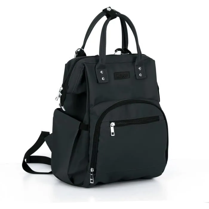Tineo TIN3275052459503 Bolso cambiador CLASSIC Mochila Impermeable Negro
