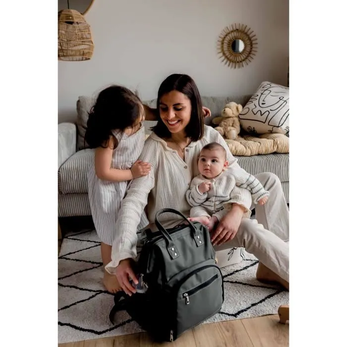 Tineo TIN3275052459503 Bolso cambiador CLASSIC Mochila Impermeable Negro