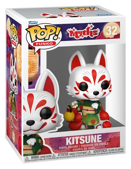 Funko POP! Myths Kitsune Figura de Vinilo