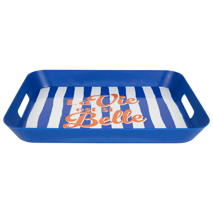 Home Deco Factory Bandeja Dolce Vita 41x32 cm - Amarillo, Azul o Rosa