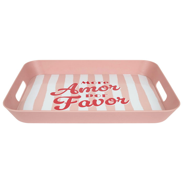 Home Deco Factory Bandeja Dolce Vita 41x32 cm - Amarillo, Azul o Rosa