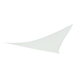 Aktive Garden Toldo Vela de Sombreo Triangular Blanco 500x500x500 cm