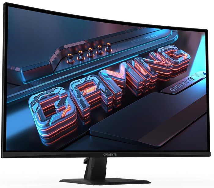 Gigabyte GS32QCA Monitor Curvo Gaming 31.5 pulg QHD 180Hz VA