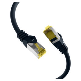EFB Elektronik MK7001.0,15B Cable Patch RJ45 Cat6a S/FTP Negro 0,15 m