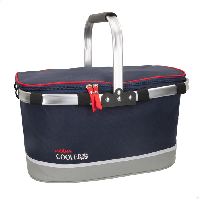 Aktive Bolsa térmica plegable 30 L azul oscuro Aktive Bolsa térmica plegable 30 L azul oscuro