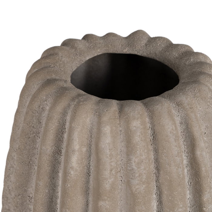 Jarrón Piedra Cerámica Decoración 21 X 21 X 70 cm Jarrón Piedra Cerámica Decoración 21 X 21 X 70 cm