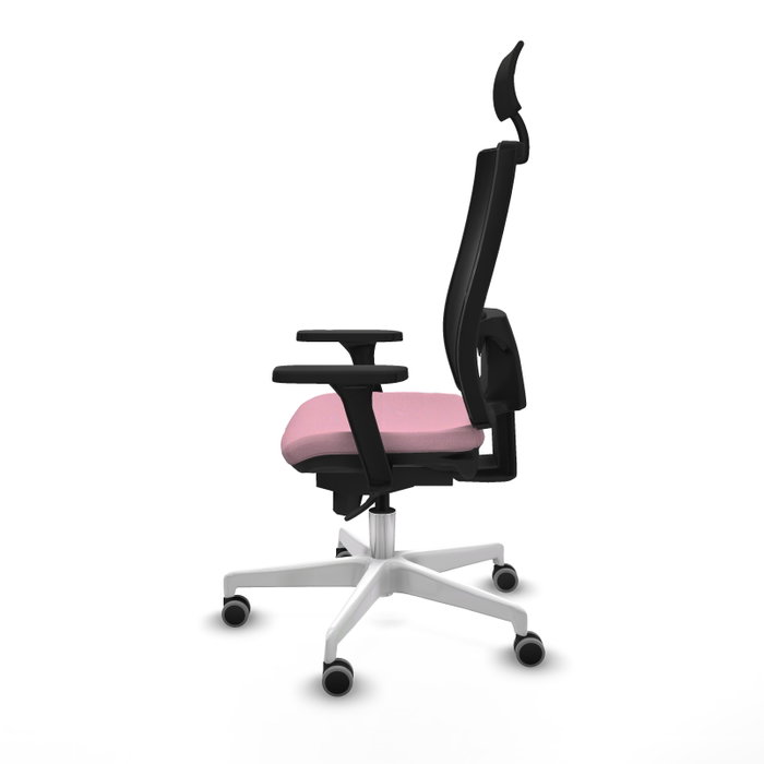 PIQUERAS Y CRESPO Silla de oficina Horna Rosa y Negro PIQUERAS Y CRESPO Silla de oficina Horna Rosa y Negro