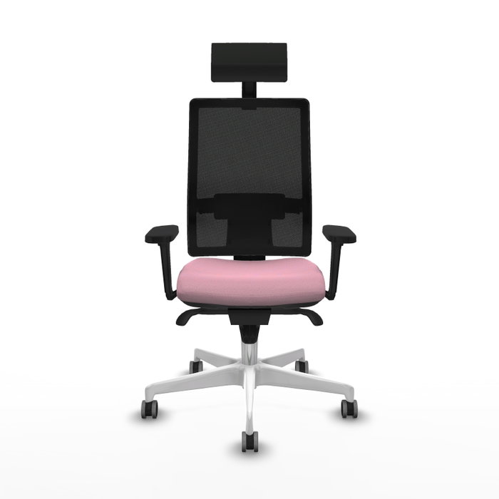 PIQUERAS Y CRESPO Silla de oficina Horna Rosa y Negro PIQUERAS Y CRESPO Silla de oficina Horna Rosa y Negro