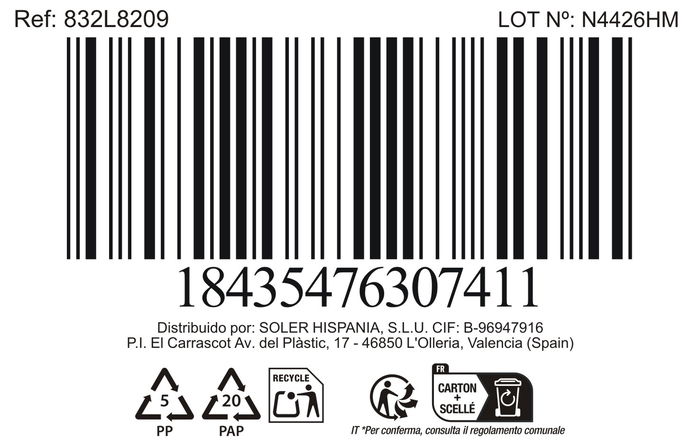 La Mediterranea Set 4 Vasos Keros 270 cc Md (12 Cajas)