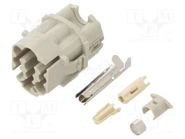 HARTING Conector Redondo Macho Han® F+B de 13 Pines