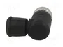 HARTING Conector M12 hembra de 4 pines, angular 90°