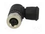 HARTING Conector M12 hembra de 4 pines, angular 90°