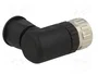 HARTING Conector M12 hembra de 4 pines, angular 90°