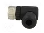 HARTING Conector M12 hembra de 4 pines, angular 90°