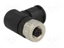 HARTING Conector M12 hembra de 4 pines, angular 90°