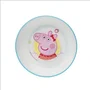 Thermobaby Juego de comida Peppa Pig 5 piezas: Plato, tazón, taza, cuchara y tenedor - Azul