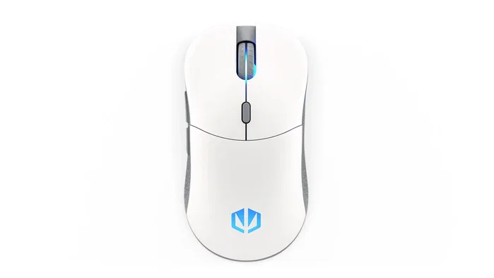 Endorfy GEM Plus Wireless Onyx White Ratón Gaming Inalámbrico 74g Sensor PixArt PAW3395 26000 DPI Retroiluminación ARGB Blanco