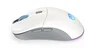 Endorfy GEM Plus Wireless Onyx White Ratón Gaming Inalámbrico 74g Sensor PixArt PAW3395 26000 DPI Retroiluminación ARGB Blanco