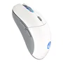 Endorfy GEM Plus Wireless Onyx White Ratón Gaming Inalámbrico 74g Sensor PixArt PAW3395 26000 DPI Retroiluminación ARGB Blanco